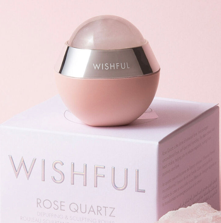 Wishful - Rose Quartz Depuffing & Sculpting Roller