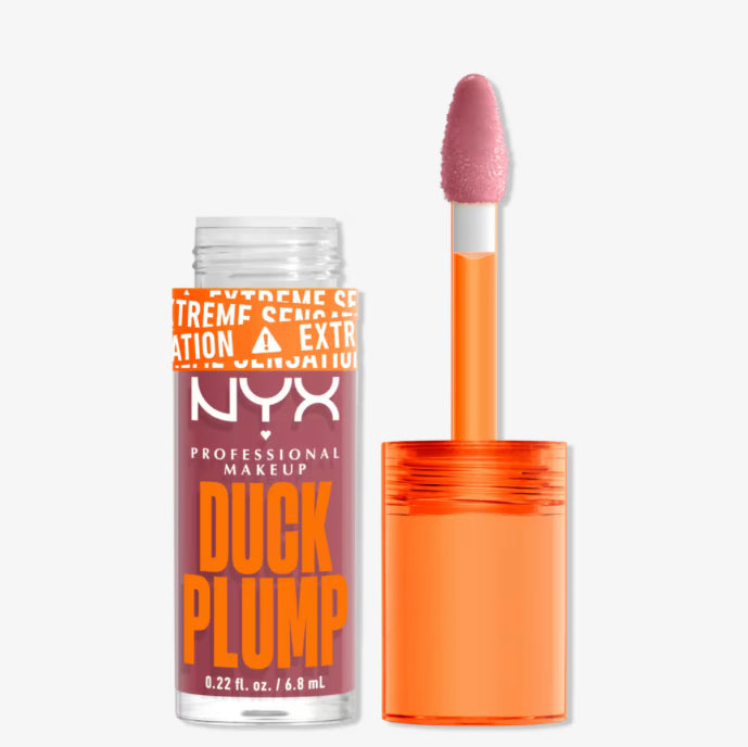 NYX Professional Makeup -
Duck Plump High Pigment Lip Plumping Gloss in Mauve Out of my Way