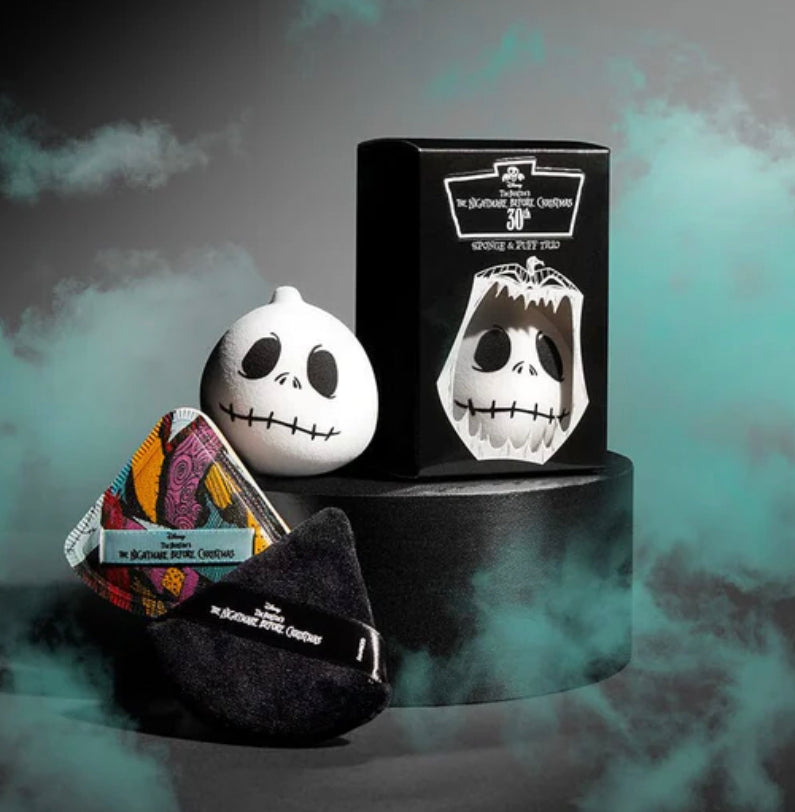 Spectrum Brushes - Nightmare Before Christmas Sponge + Puff Trio