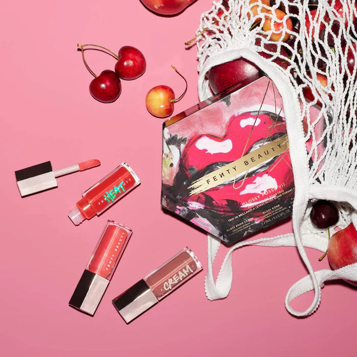 Fenty Beauty by Rihanna -
Glossy Posse VII Full-Size Gloss Bomb Trio