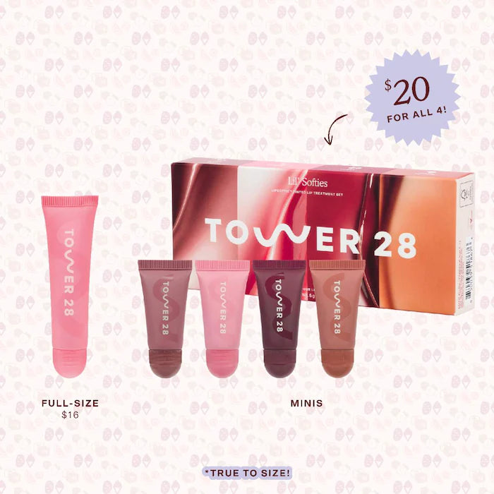 Tower 28 Beauty -
Mini Lil Softies Tinted Lip Treatment Set