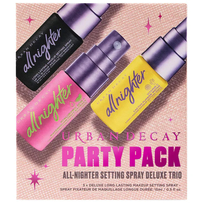Urban Decay -
Mini Party Pack All Nighter Setting Spray Trio - Holiday Makeup Set