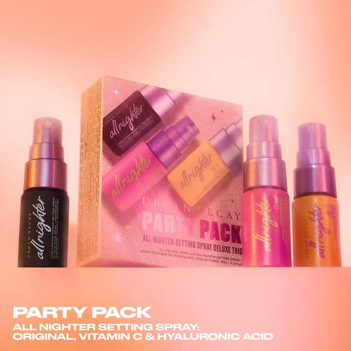 Urban Decay -
Mini Party Pack All Nighter Setting Spray Trio - Holiday Makeup Set