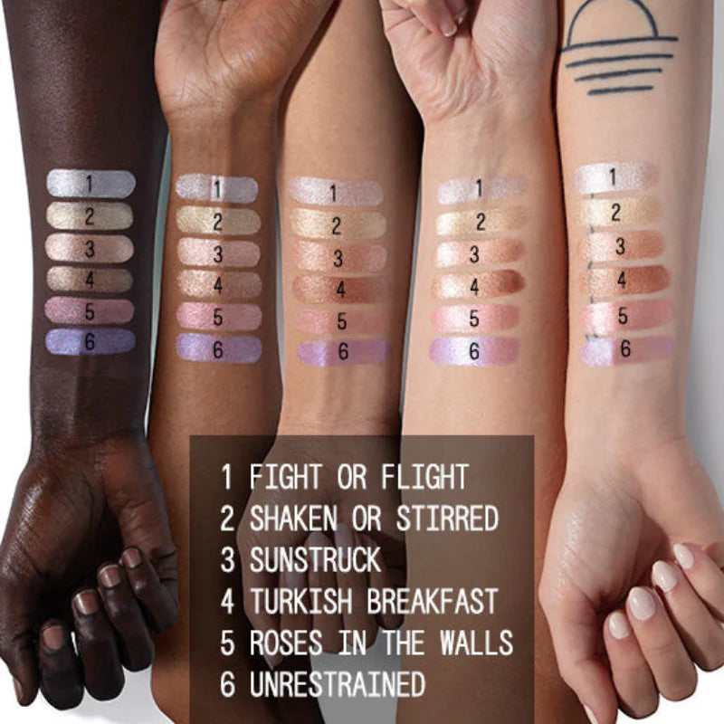 About face - Light lock highlight fluid “sunstruck”