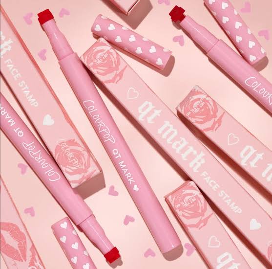 Colourpop - Qt mark face stamp pink mark