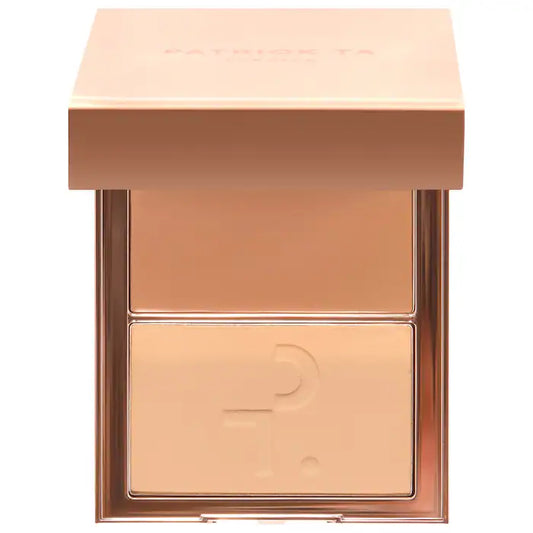 Pre orden - PATRICK TA 
Major Skin Crème Foundation and Finishing Powder Duo