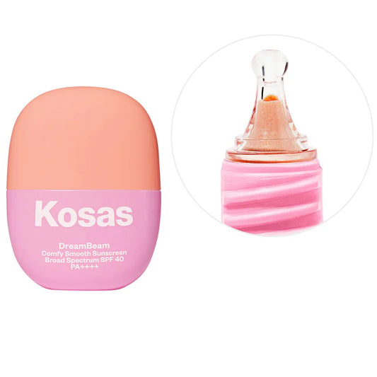Pre orden - Kosas 
Mini DreamBeam Silicone-Free Mineral Sunscreen SPF 40 with Ceramides and Peptides