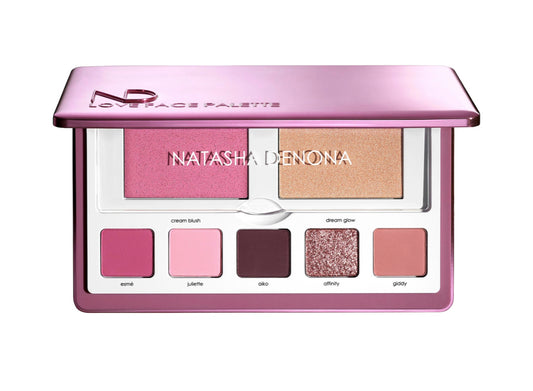 Pre orden- Natasha Denona Love face eyeshadow & cheek essential palette