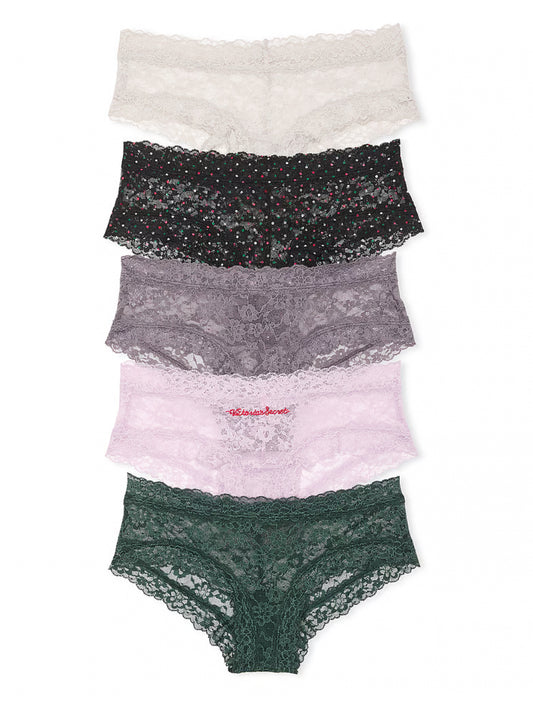 VICTORIA'S SECRET
5-Pack Lace Cheeky Panties In Lace Trim multi