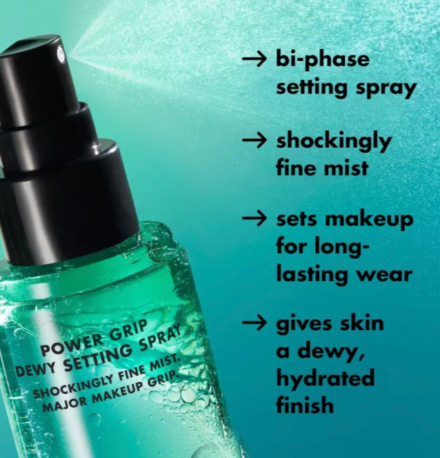 e.l.f. Cosmetics - 
Power Grip Dewy Setting Spray