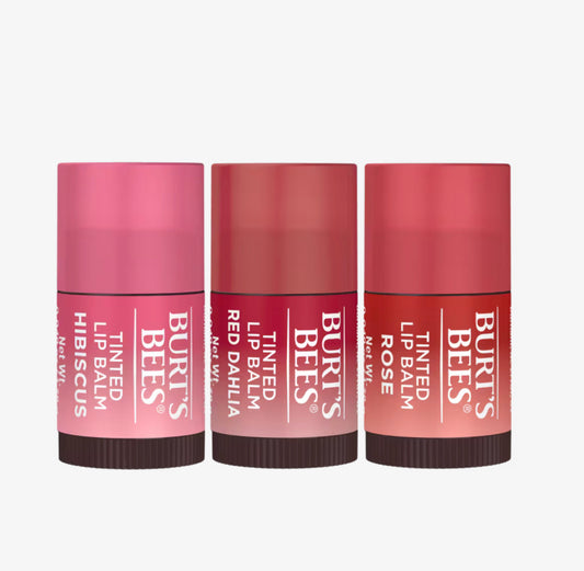 Burt's Bees - 
Mistletoe Kiss Tinted Lip Balm 3 Piece Gift Set