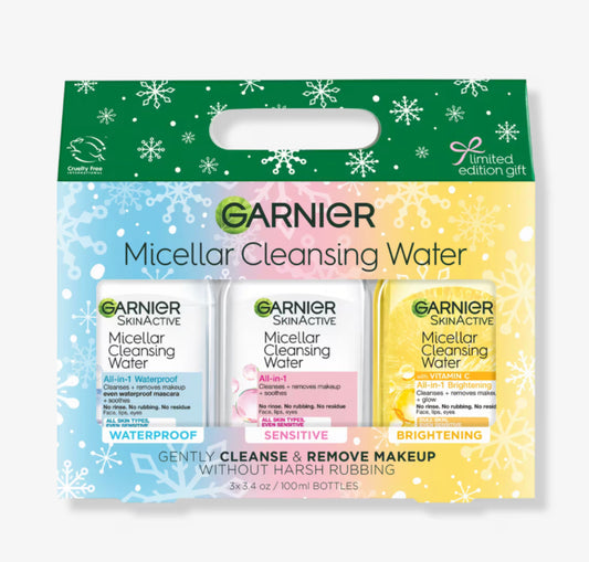 Garnier - 
Holiday Kit with Travel-Size Micellar Waters