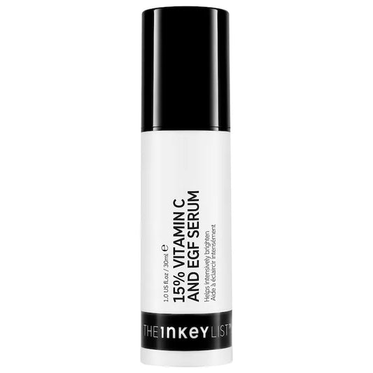 Pre orden-The INKEY List
15% Vitamin C & EGF Brightening Serum