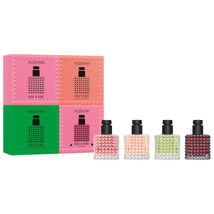 Pre orden - Valentino
Mini Donna Born in Roma Fragrance Discovery Set