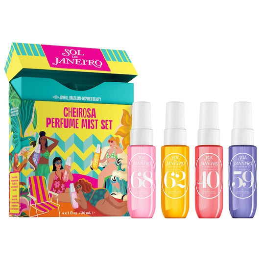 Pre orden - Sol de Janeiro
Cheirosa Perfume Travel Set