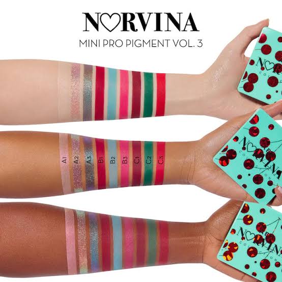 NORVINA - MINI PRO PIGMENT PALETTE VOL. 3