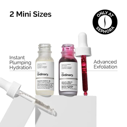 Pre orden - The Ordinary
The Resurface & Hydrate Set with Hyaluronic Acid + AHA