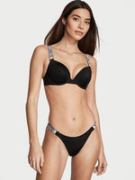 VICTORIA'S SECRET SWIM
Shine Strap Sexy Tee Push-Up Bikini Top “Black”