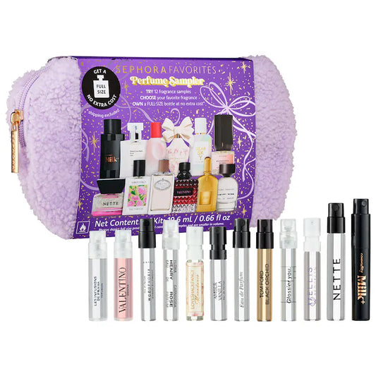 Pre orden - Sephora Favorites
Deluxe Perfume Sampler Set with Redeemable Voucher