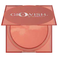 HUDA BEAUTY GloWish Cheeky Vegan Soft Glow Powder Blush - 01 Healthy Peach