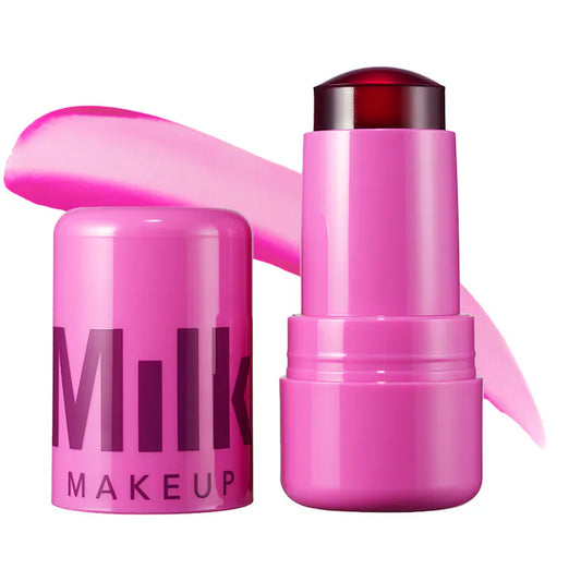 MILK MAKEUP
Cooling Water Jelly Tint Lip + Cheek Blush Stain - Splash Berry plum