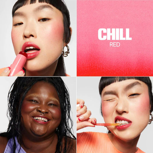 MILK MAKEUP
Cooling Water Jelly Tint Lip + Cheek Blush Stain - Chill red