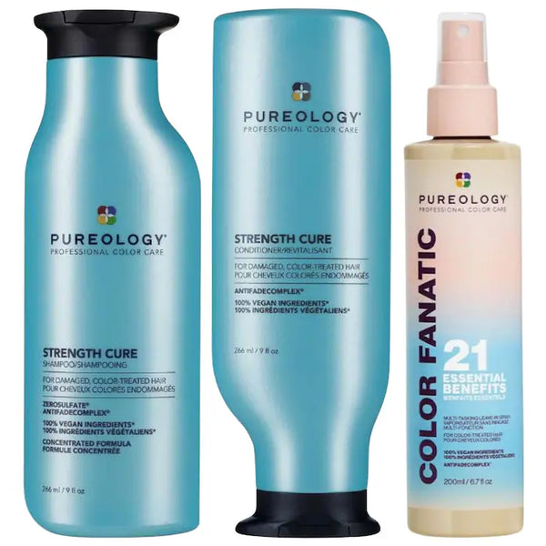 Pre orden- Pureology
Color Fanatic & Strength Cure Shampoo and Conditioner Hair Kit