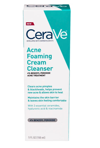 CeraVe - Acne Foaming Cream cleanser